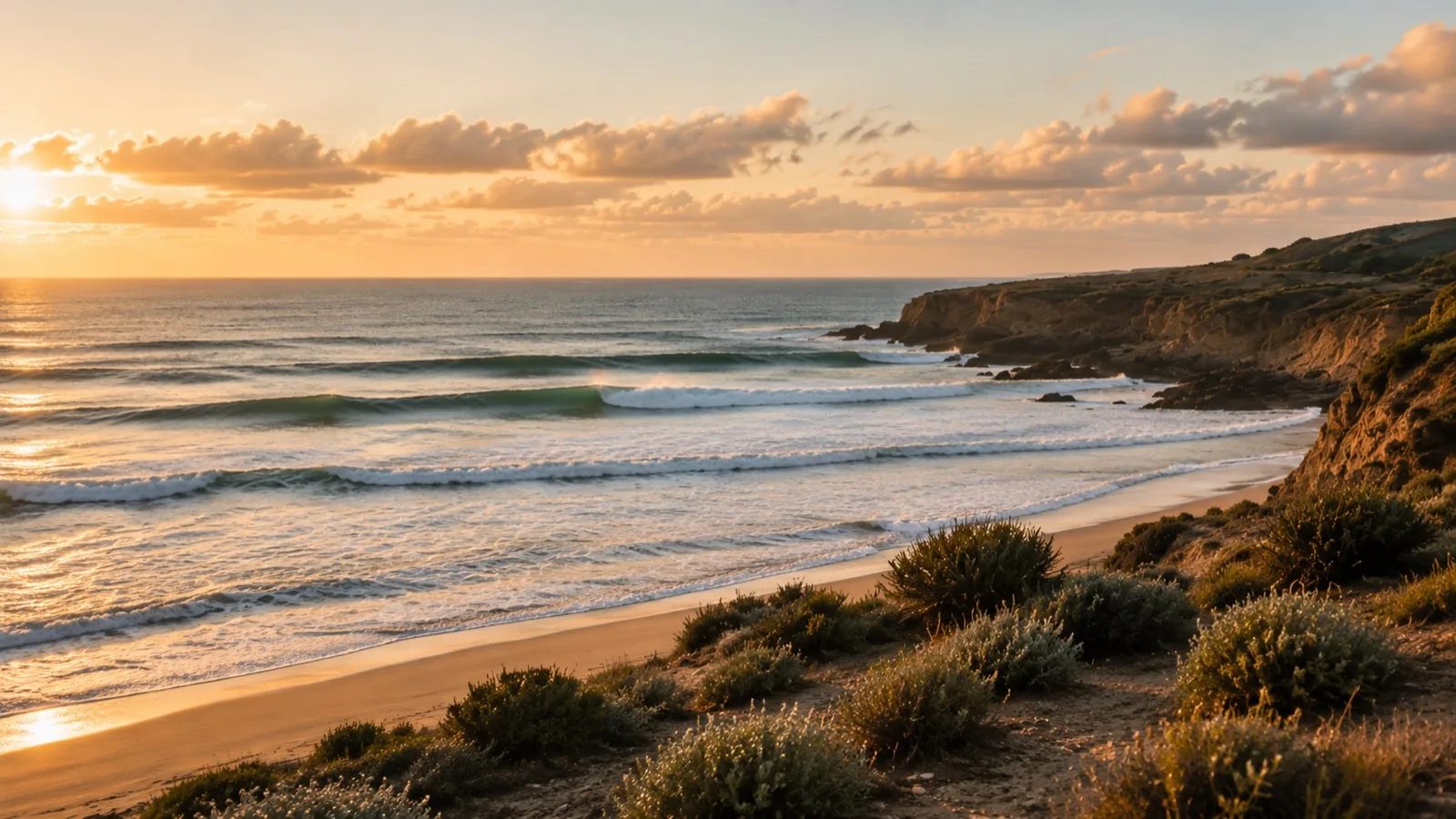 Waterside homes along the WA coast