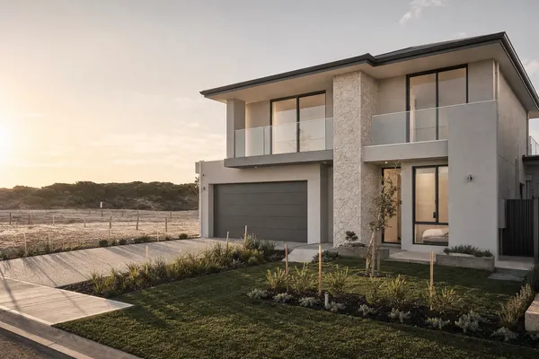 New double-storey home with starter garden in a young Eglinton estate