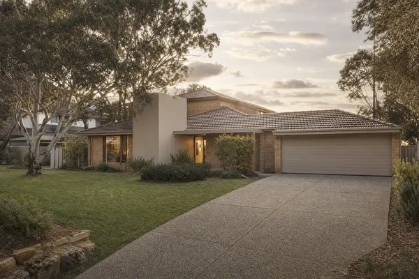 Established brick family home among mature gums on a generous Kallaroo block